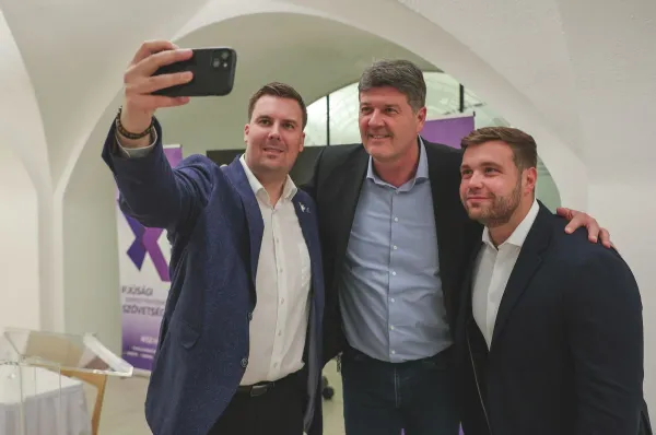 Halmay Gábor, Mihálffy Béla és Farkas Levente (fotó: Karnok Csaba)